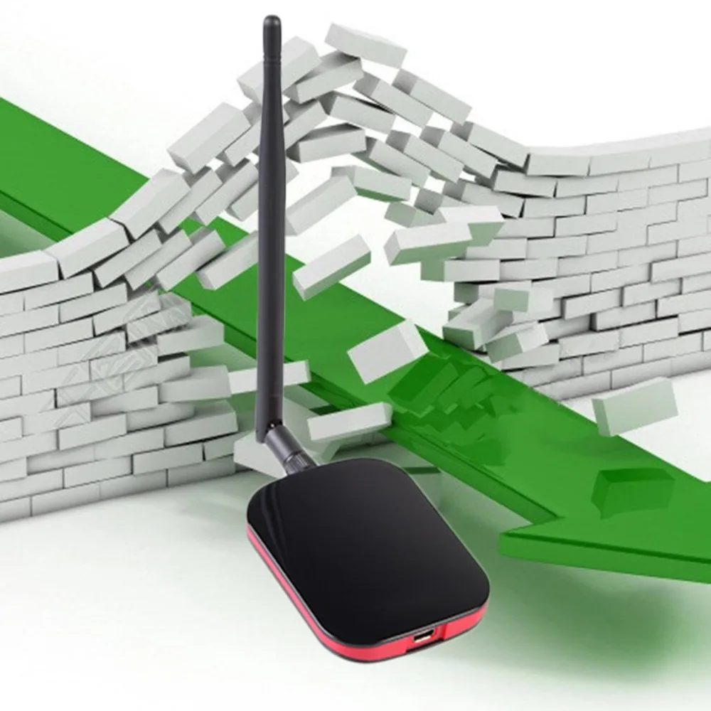 Высокая Мощность Скорость N9000 бесплатный интернет беспроводной USB WiFi адаптер 150 Мбит/с большой диапазон+ Wi fi антенна Wi-fi приемник