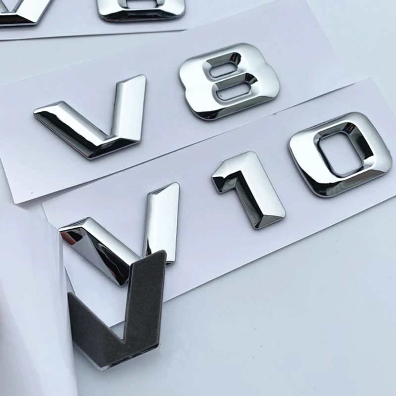 1 шт. V6 V8 V10 V12 3D логотип авто внедорожник автомобиль Грузовик Мотоцикл