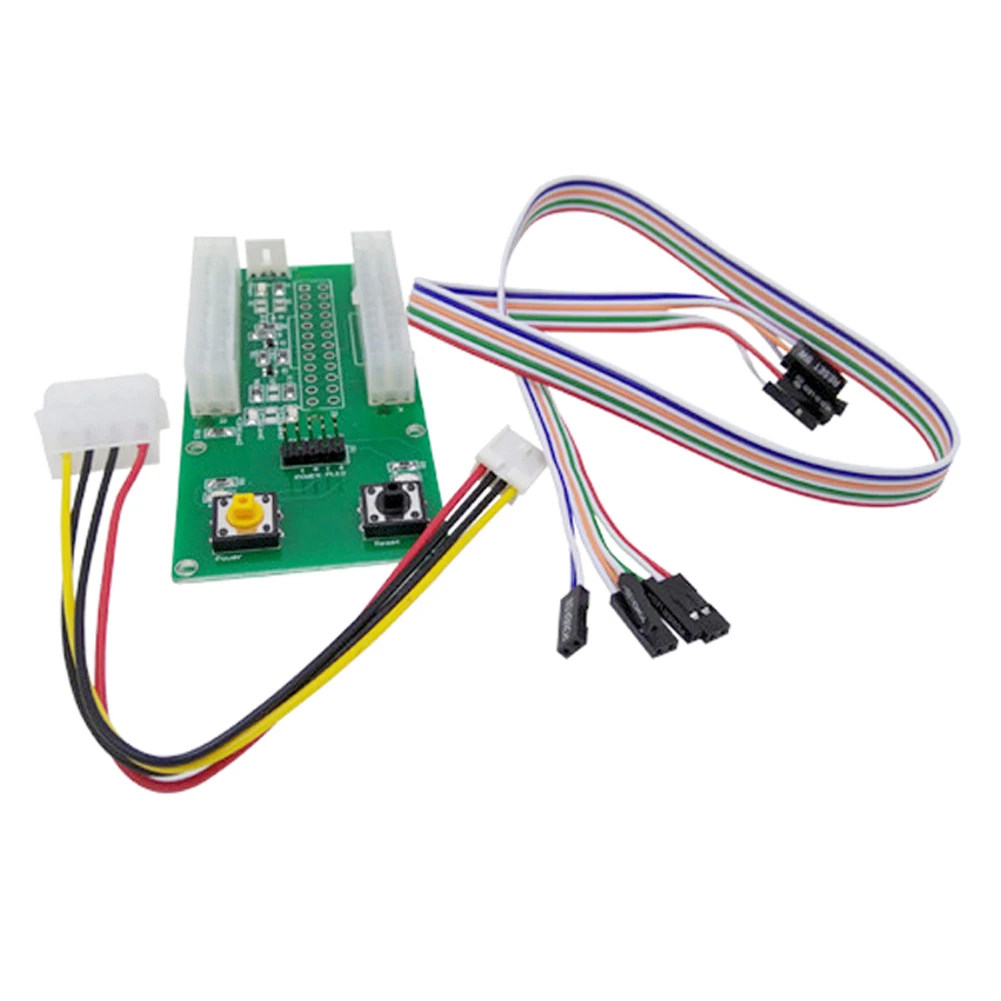 4PIN и 24 штифта шнур горно-Питание старт доска силовой кабель синхронное добыча