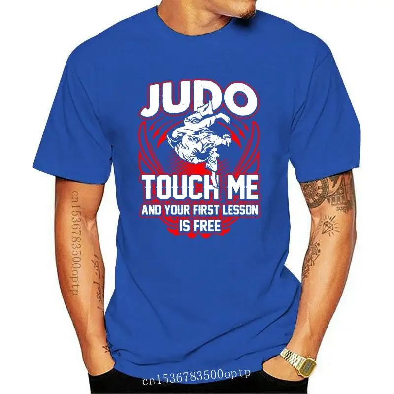 

New Men's O-neck Judo T Shirt Me And Your First Lesson Is-free T Shirt Graphic Print Homme O-neck Plus Size Tee Shirt