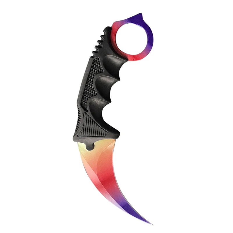 Kalambit фиксированное лезвие никогда не выцветает боевой круассант нож для