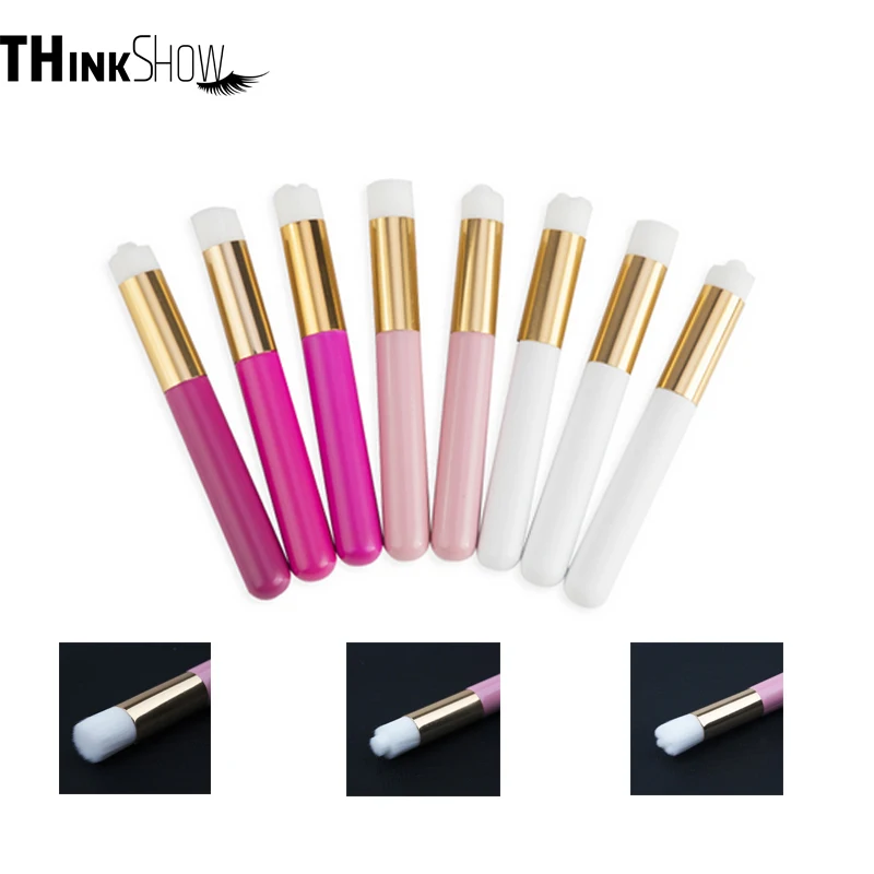 Профессиональная щетка для чистки ресниц THINKSHOW инструменты макияжа носа и черных