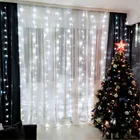 СВЕТОДИОДНАЯ Гирлянда-занавеска, 3x2,5 м, 240 светодиодов