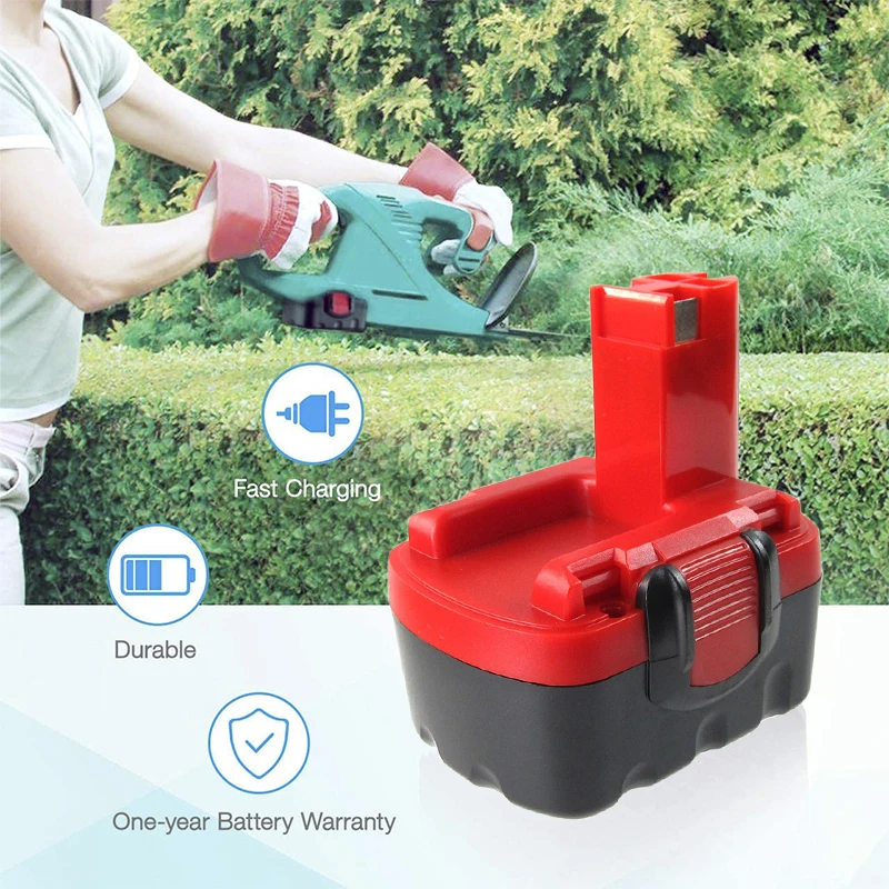 Аккумуляторная батарея для Bosch BAT040 BAT041 GSR14.4VE-2 PSR14.4VE-2 BAT140 BAT159 BAT038 3600 мАч |