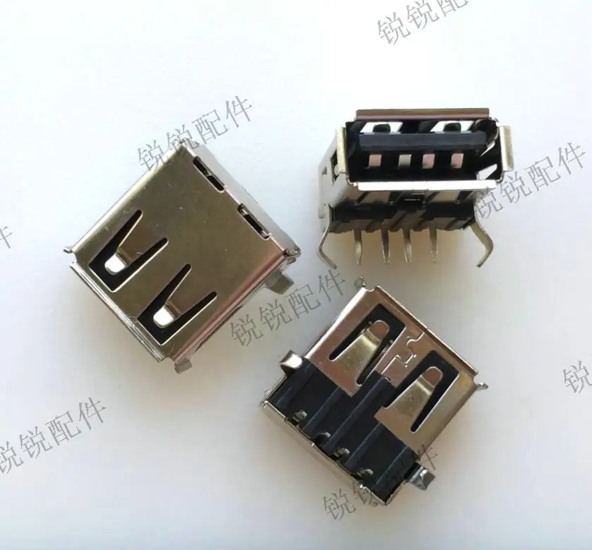 

Новый гнездовой USB-разъем 4P с изгибом на 90 градусов