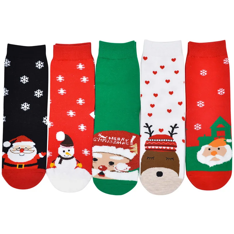 

Christmas Home Christmas stockings Red Winter Student Christmas stockings New Christmas ladies socks New cotton socks for 2021