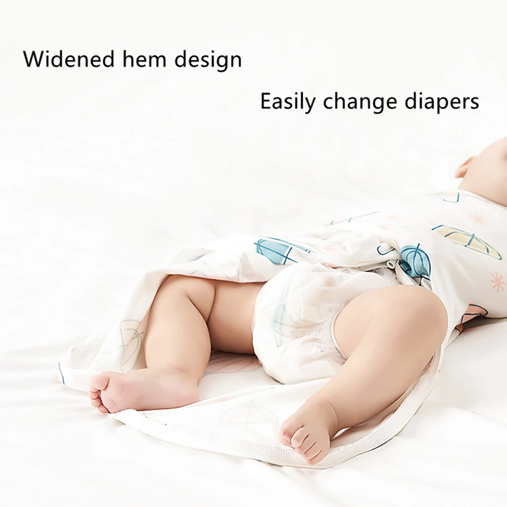 Хлопковый мягкий спальный мешок BC Babycare для детей от 0 до 3 месяцев детское модное