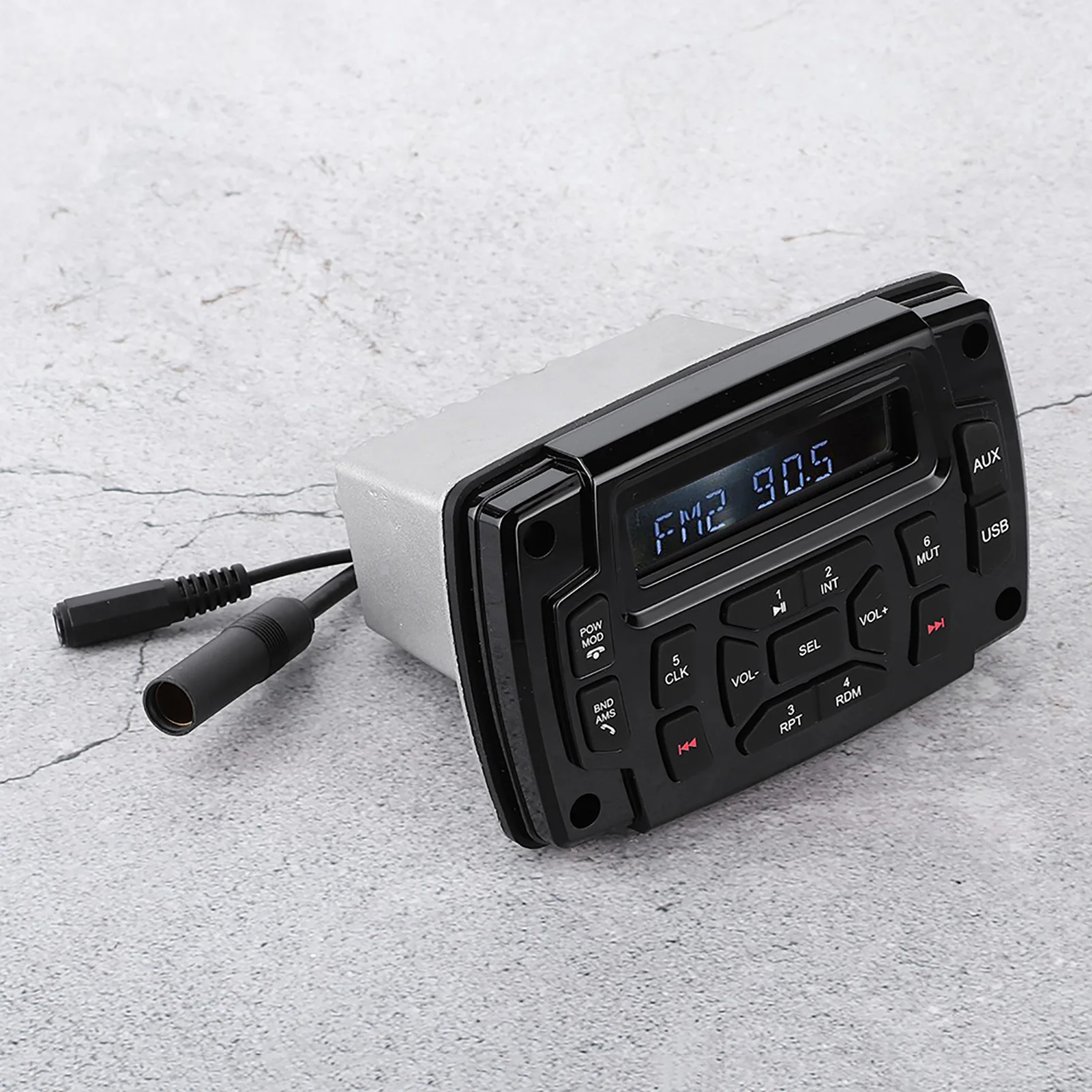 12 В MP3-плеер Bluetooth FM AM стерео приемник IP66 водонепроницаемый аксессуар для морской