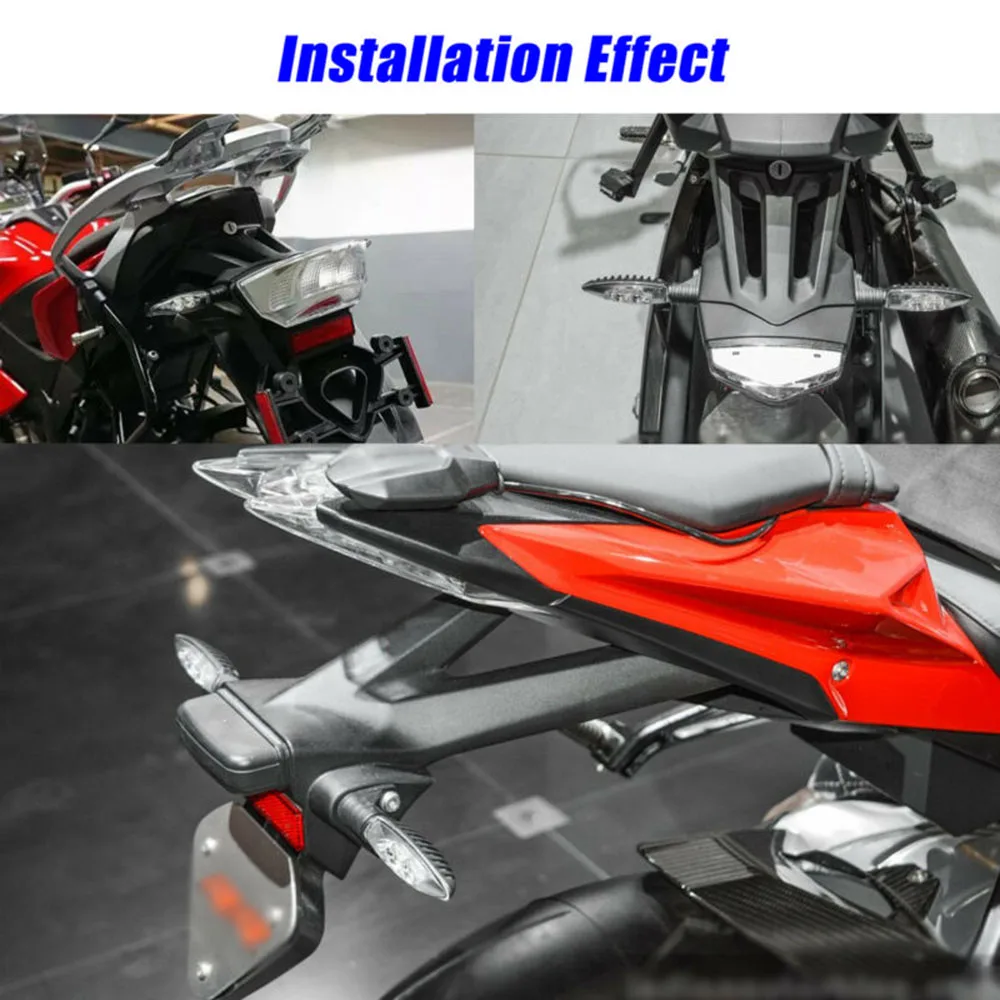 Светодиодный светильник указателя поворота 893064 длинный для BMW S1000RR R1200GS F800GS набор