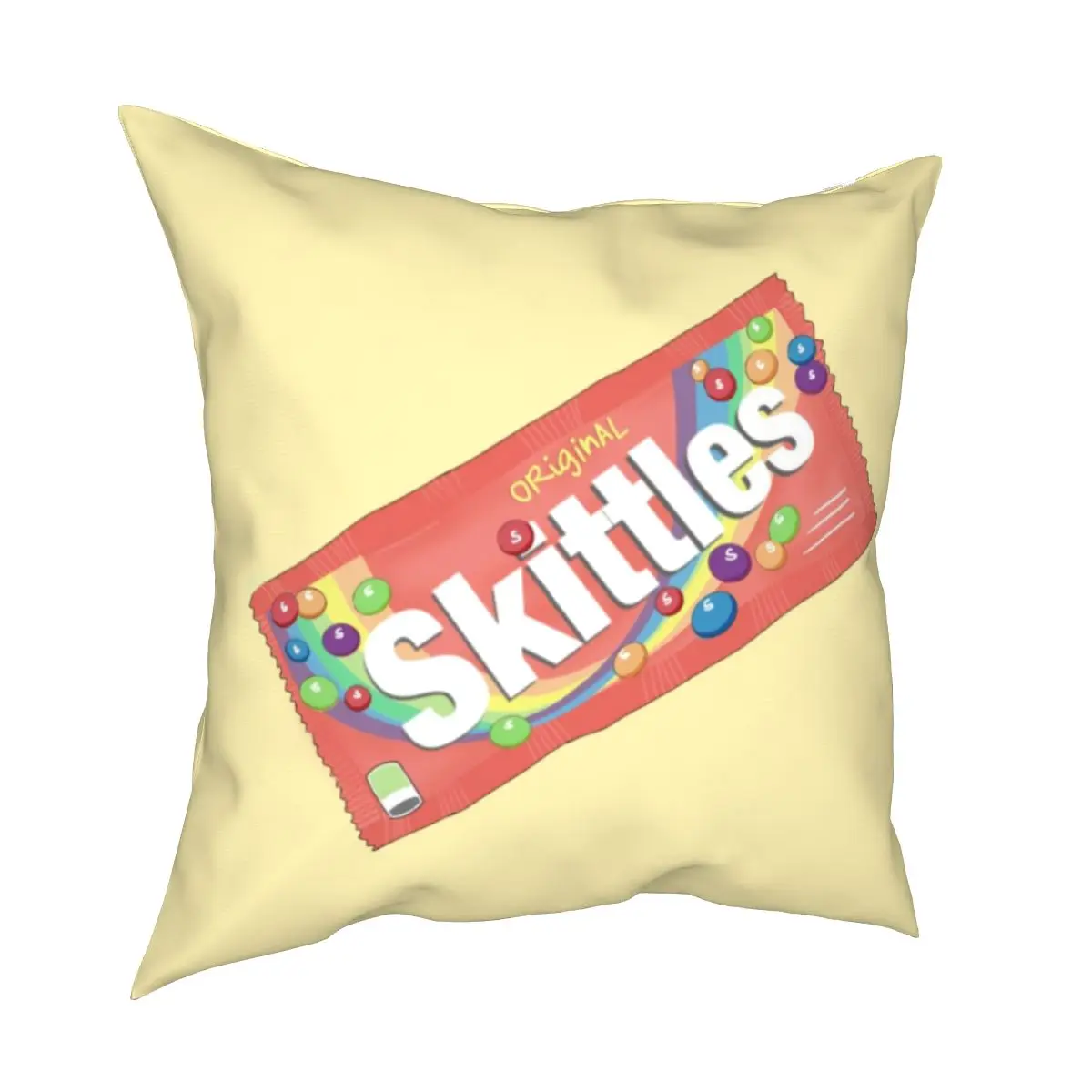 

Оригинальная декоративная наволочка Skittles Sweet Candy наволочка с радугой с рисунком, домашняя наволочка 45*45 см