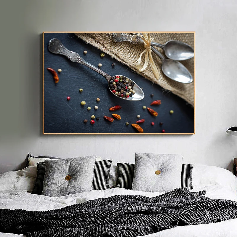 

Ингредиенты стимуляции фри, искусство на стену в современном стиле, Картина на холсте, уникальный подарок для художественной стены, украшен...