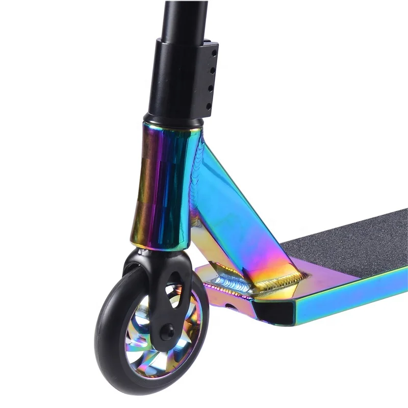 Радуга Цвет трюк Pro самокат фристайла колеса для Scooter 110 мм | Спорт и развлечения