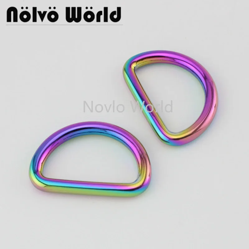 Мир Nolvo 5 20 4 7 шт. 6 цветов 1 2 мм X см искусственное замкнутое d кольцо Радужный цвет