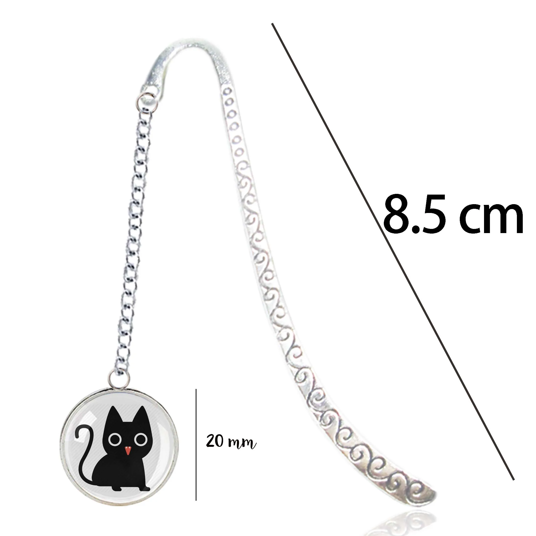 Металлическая Закладка значок Мяу в виде кошки для детского сада булавка Kawai