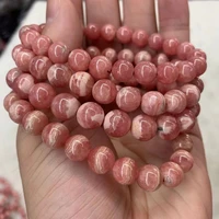 aaa grade genuine argentina rhodochrosite bracelet natural gemstone jewerly bracelet for woman for gift wholesale