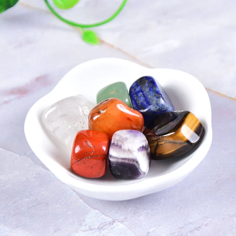 7 шт./комплект декоративные драгоценные камни для йоги|Камни| |