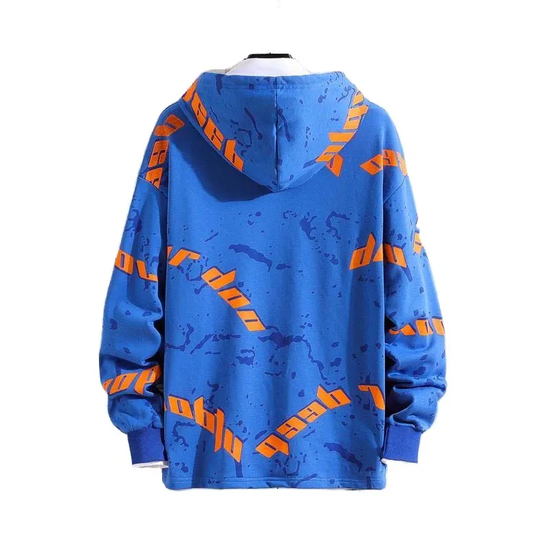 

Sets Tracksuit Men Autumn Winter Hooded Sweatshirt Drawstring Outfit Sportswear 2021 Male Suit Pullover Two Piece Set Casual