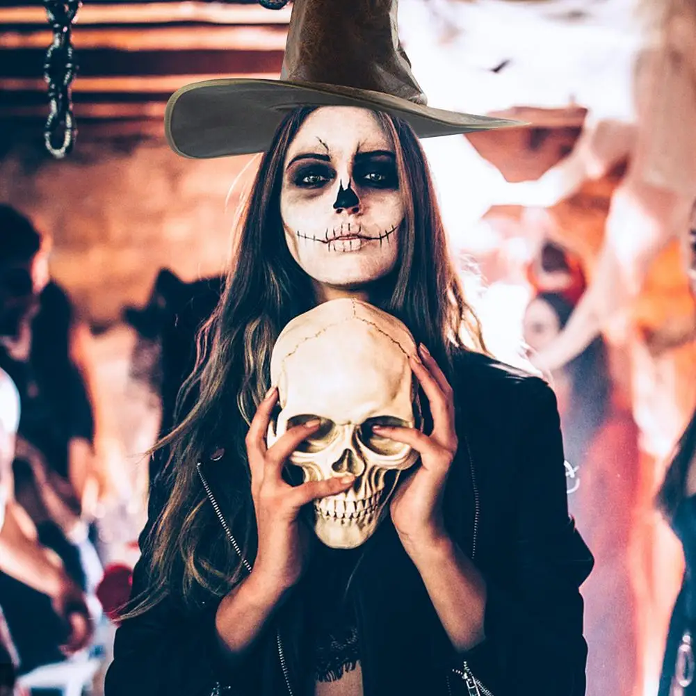 

Leather Witch Wizard Hats Fashion Party Headgear Halloween Party Props Cosplay Costume Accessories For Children Adult