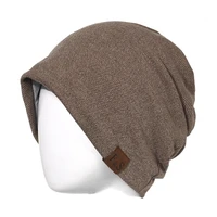 cotton beanie thin unisex beanie hat spring autumn casual skull cap outdoor breathable