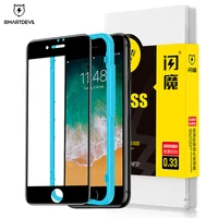 smartdevil tempered glass for iphone 7 plus 8 plus xr xs max diamond screen protector film for iphone x protective glass