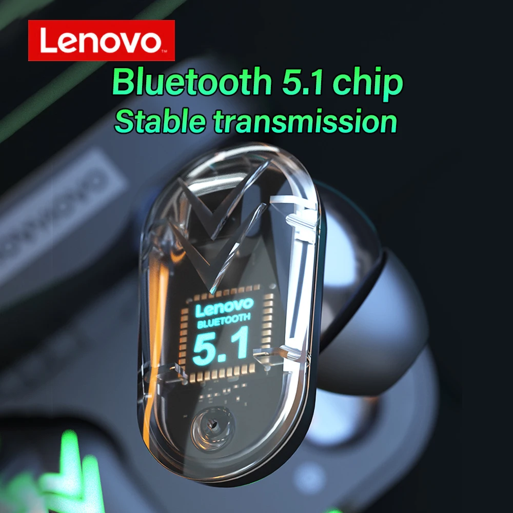 NEW Original Lenovo XT82 TWS Wireless Earphone Bluetooth 5.1 Dual Stereo Noise Reduction Bass Touch Control Long Standby 300mAH