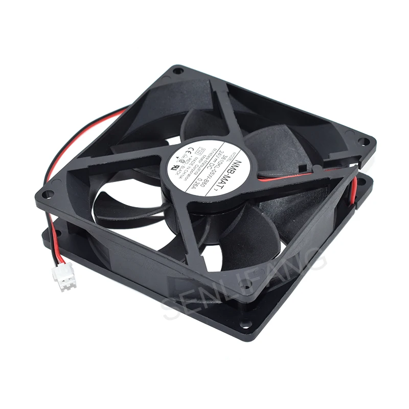 

Well Tested Cooling Fan 3610KL-05W-B60 9025 DC24V 0.26A 9CM 2 PINS For NMB-MAT