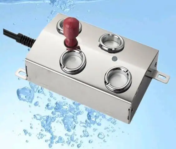4 head DC 48V 4/6/8/10/12 Head Ultrasonic Mist Maker Fogger Stainless Steel Air Humidifier Greenhouse Aeromist Hydroponics High Quality - Color: 4 head
