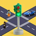 Мини дорожные знаки дорожного движения светильник блок со звуком LED безопасность детей развивающая игрушка Детские развивающие игрушки