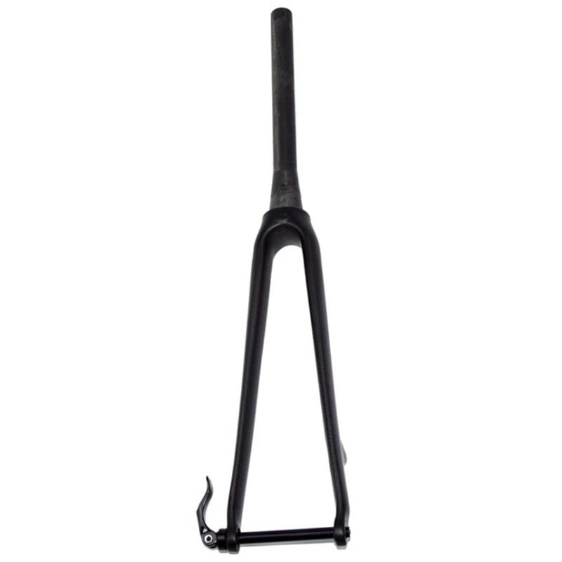 

Углеродное волокно, дорожный велосипед, передняя вилка, велосипедная Дисковая тормозная трубка, ось, конусная трубка, твердая вилка 700C с тру...