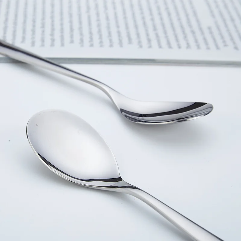 5 шт./компл. 304 Нержавеющая сталь ложка походная посуда студент для риса