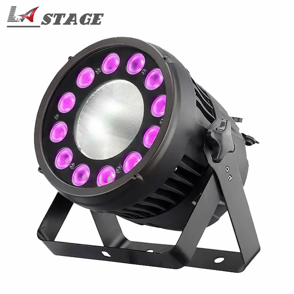 

High quality Outdoor IP65 DMX512 Control Stage Lighting RGBW Par effects 200W COB Zoom 12x12w 4in1 Colors Par For Evnets Sound