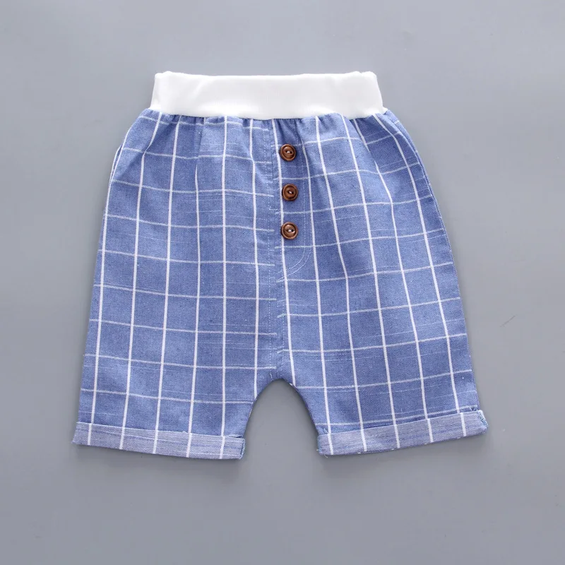 Детский летний новый костюм для мальчика 0-2-3 лет 4 в Корейском стиле красивая