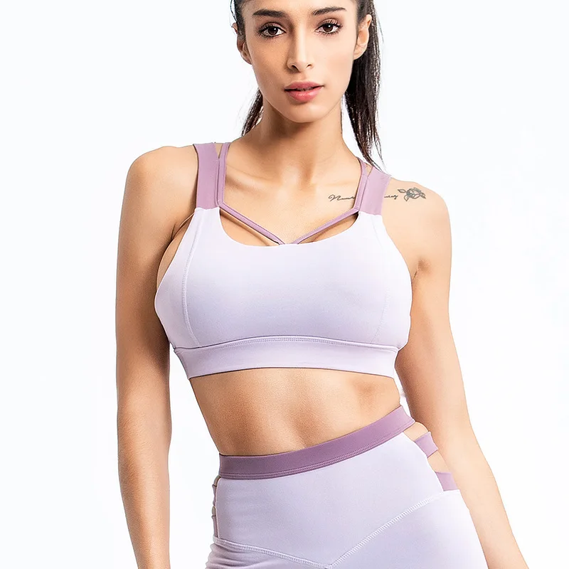 

Pushing Limits Bra Yoga Top Light Support For C/D Cup Gym Women's Clothes Sports Bras Is sweat-wicking Fitness bra