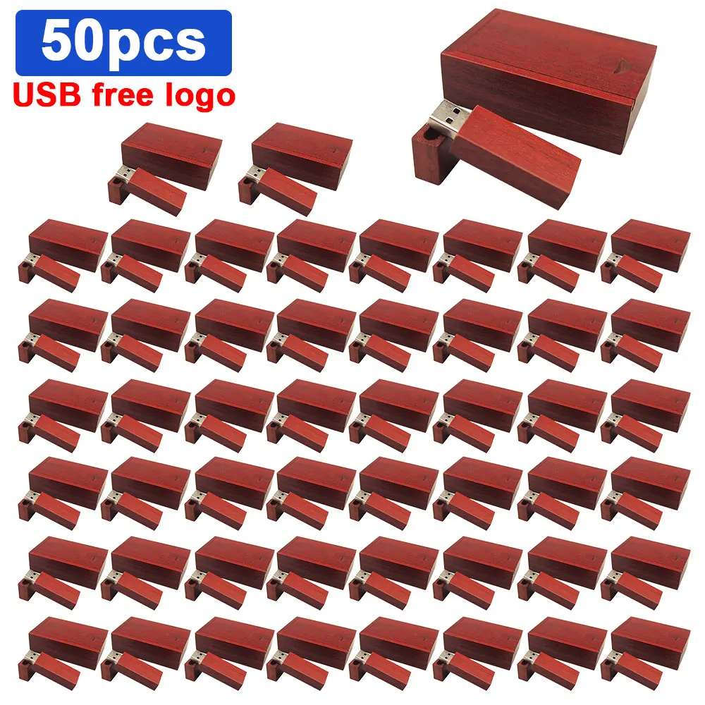 50 шт./лот USB + коробка usb2.0 флеш накопитель 4 ГБ 8 16 32 128 Гб 64 карта памяти для подарков