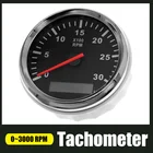 Тахометр 3000 обмин, Универсальный Тахометр для автомобиля, лодки, 12 В24 В, ЖК-дисплей, счетчик часов с красной подсветкой