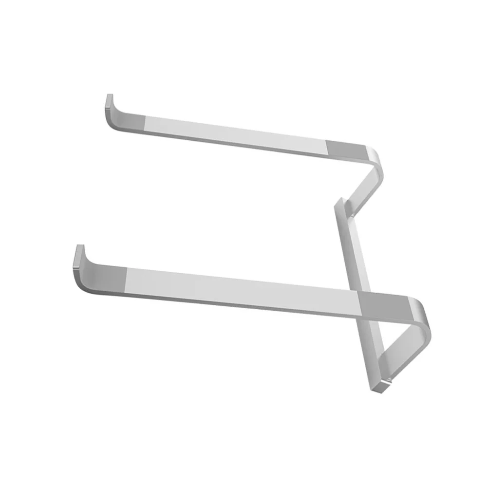 

1pc Laptop Stand Elevated Rack Heat Sink Base Portable Laptop Rack (Silver)