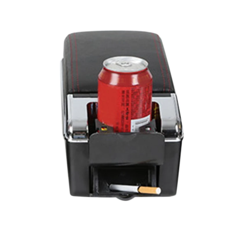 

For Renault Duster Armrest Box Central Store Content Box Cup Holder Ashtray Interior Car-Styling Decoration Accessories