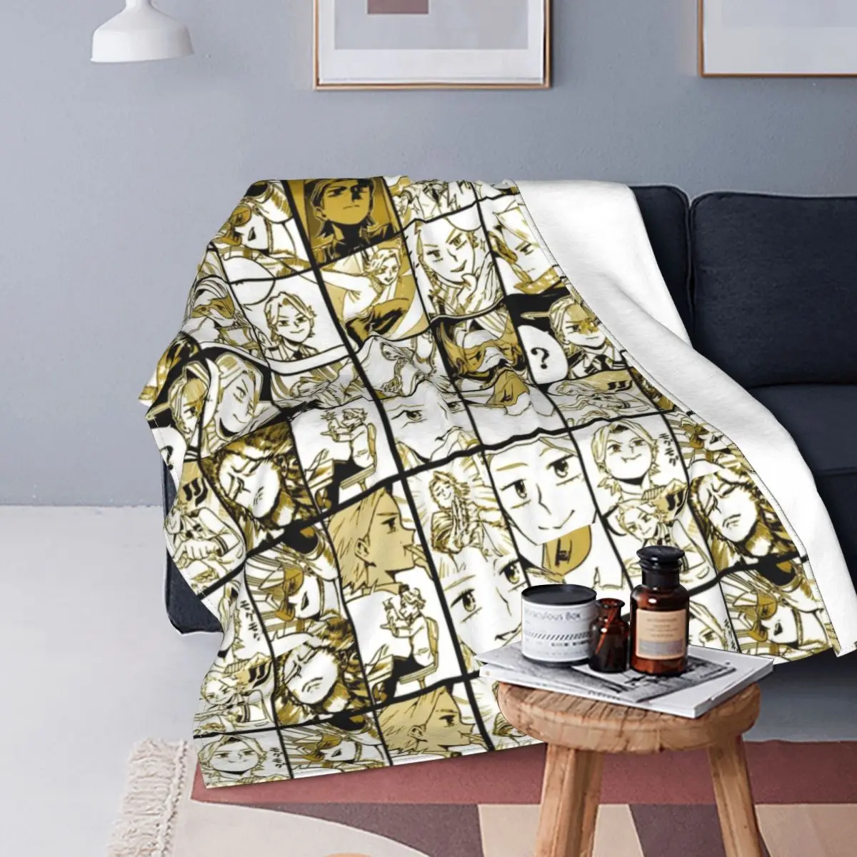 

Aoyama Yugo Anime Decke Boku Keine Mein Hero Wissenschaft Collage Akademie Flanell Warme Decke für Stuhl Abdeckung Sofa Winter