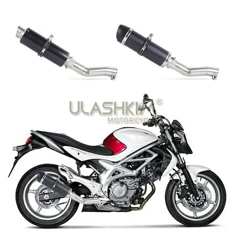 Слипоны для SUZUKI SFV650 Gladius полная выхлопная система мотоцикла глушитель Escape