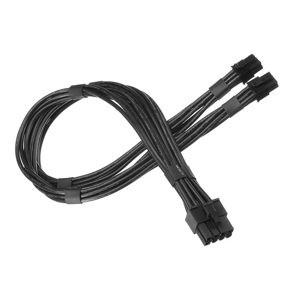 Кабель питания 16AWG Mini 6 Pin к 8 PCI e для видеокарты Mac Pro GTX 1080|Компьютерные кабели и