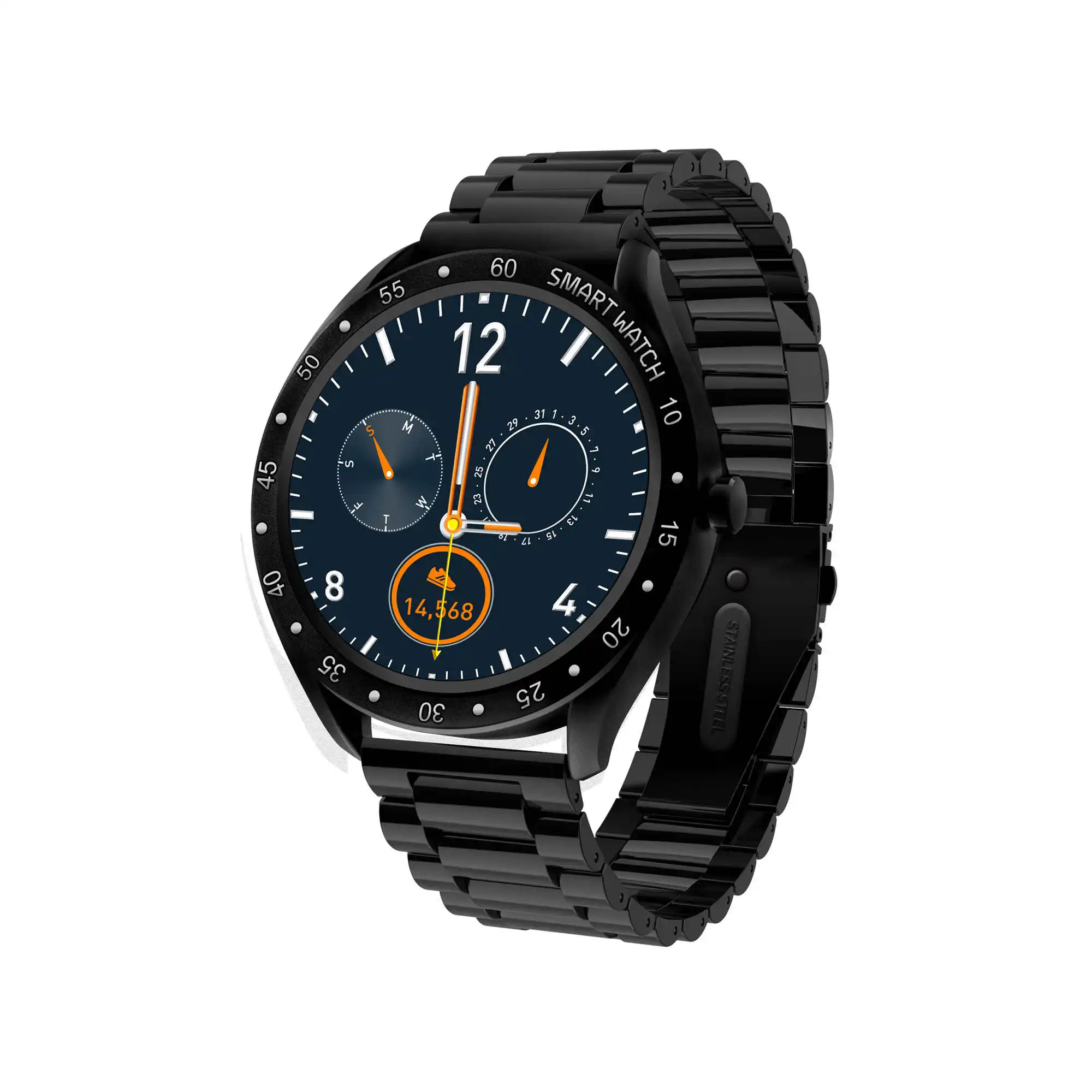 F13 Смарт IP68 Водонепроницаемый часы Bluetooth гаджет с монитором и датчиком подсчета