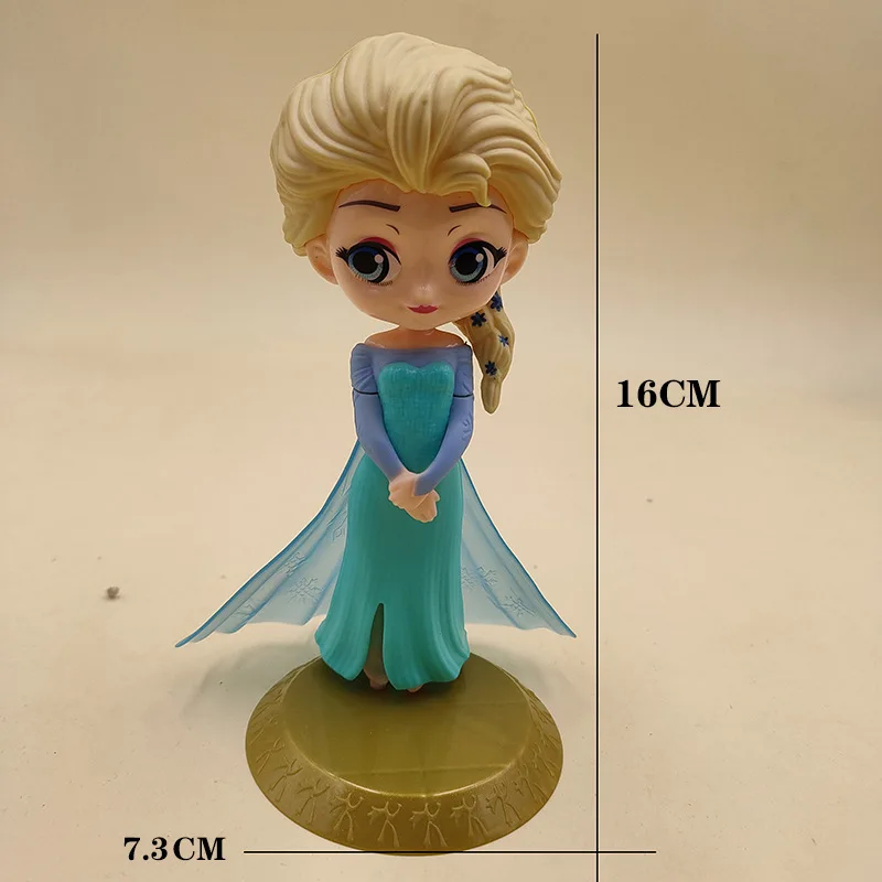 Экшн фигурки из мультфильма Disney украшения для торта игрушки Холодное сердце