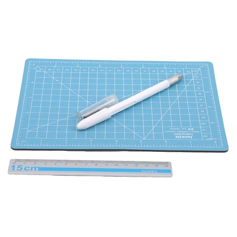 3 шт. набор ручных нарезных ковриков для резки Лоскутная металлическая линейка