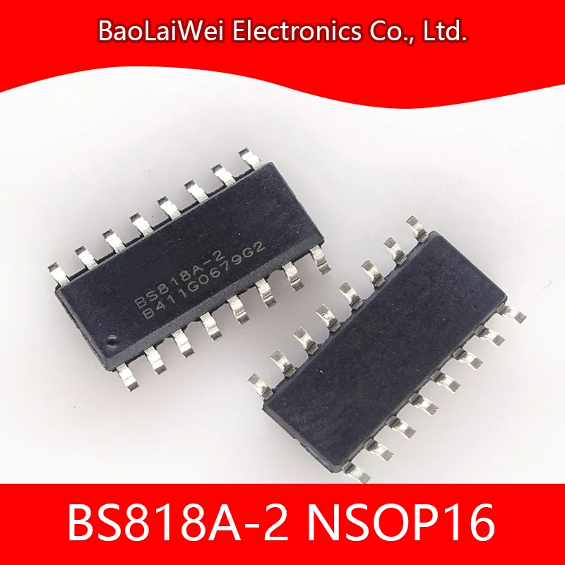 

5pcs BS818A-2 16NSOP ic chip Electronic Components Integrated Circuits Active Components Touch Key