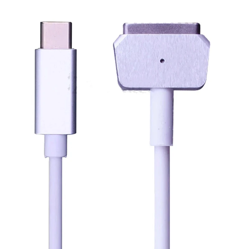 

USB C Type C Femal to Magnetic 1/2 Cable Cord Adapter For Apple MacBook Air/MacBook Pro 45W 60W 85W 12/13/15"