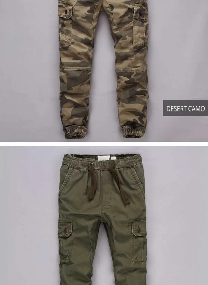 Fashion Camo Joggers Cargo Pants Men Casual Cotton Loose Baggy Harem Pants Military Army Style Outdoor Trousers Man Clothes