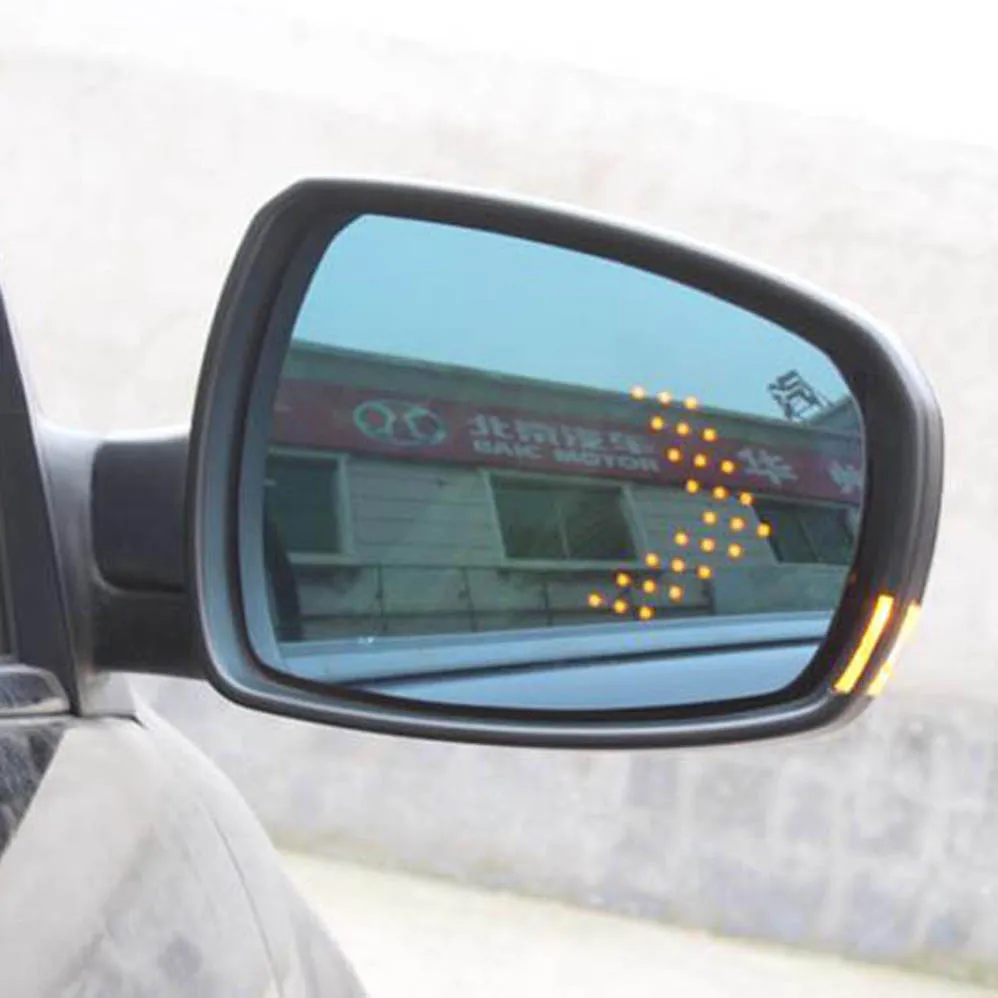 Мультикривизна с синим широким углом светодиодная стрелка поворотным сигналом