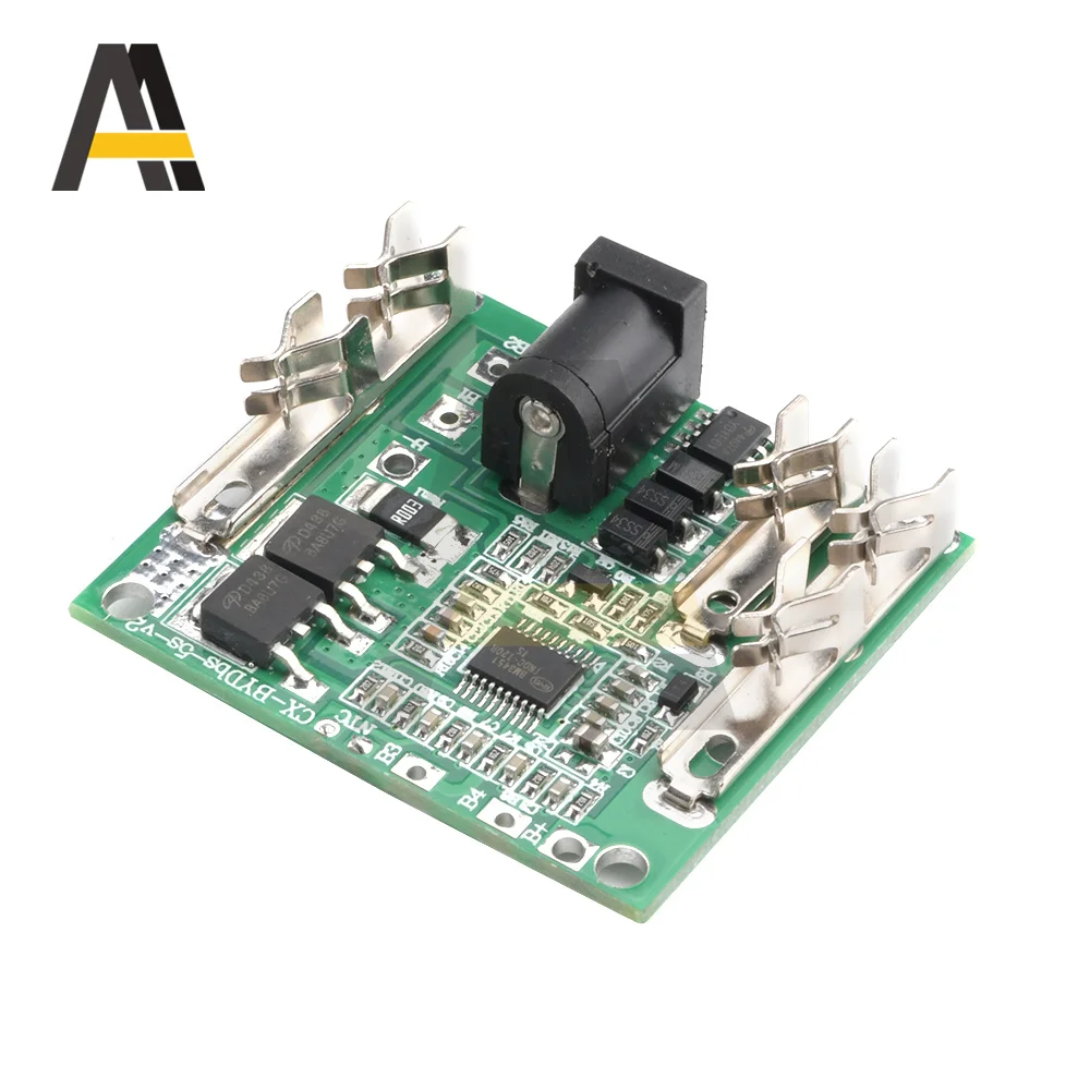 

BMS 5S 20A 18650 Lithium Battery Protection Board Circuit PCM Balancer Power Bank Charging Protection Board PCB for 18650