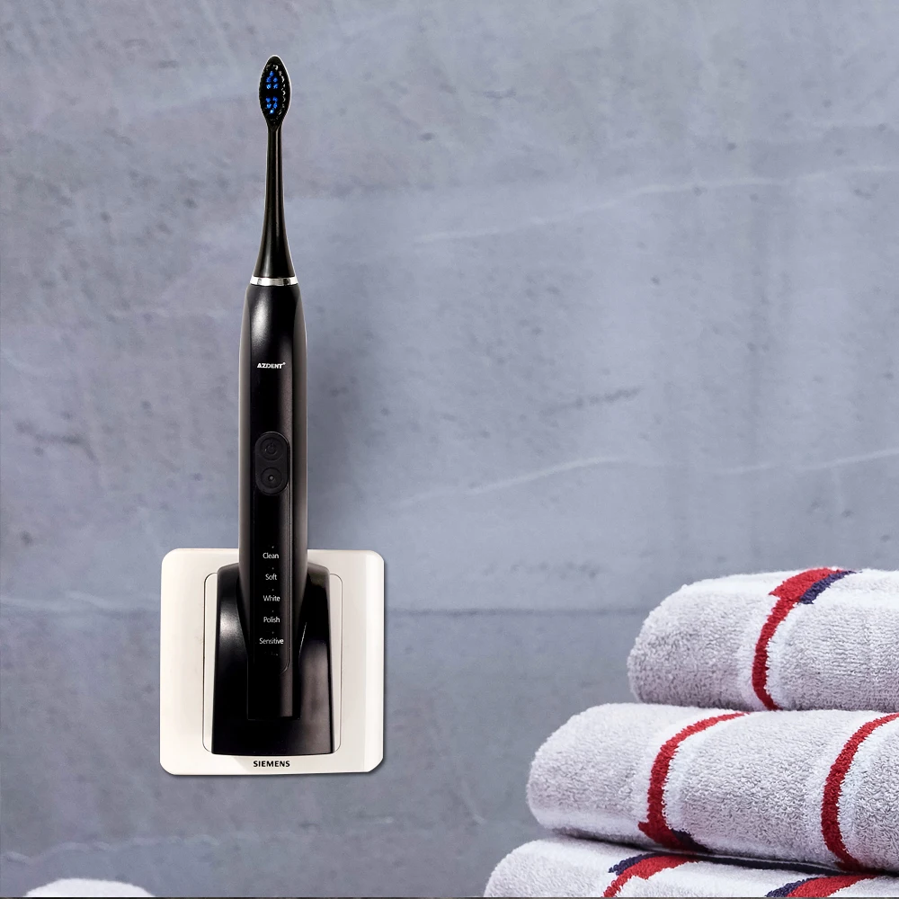 Водонепроницаемая электрическая зубная щетка с чехлом для путешествий 5