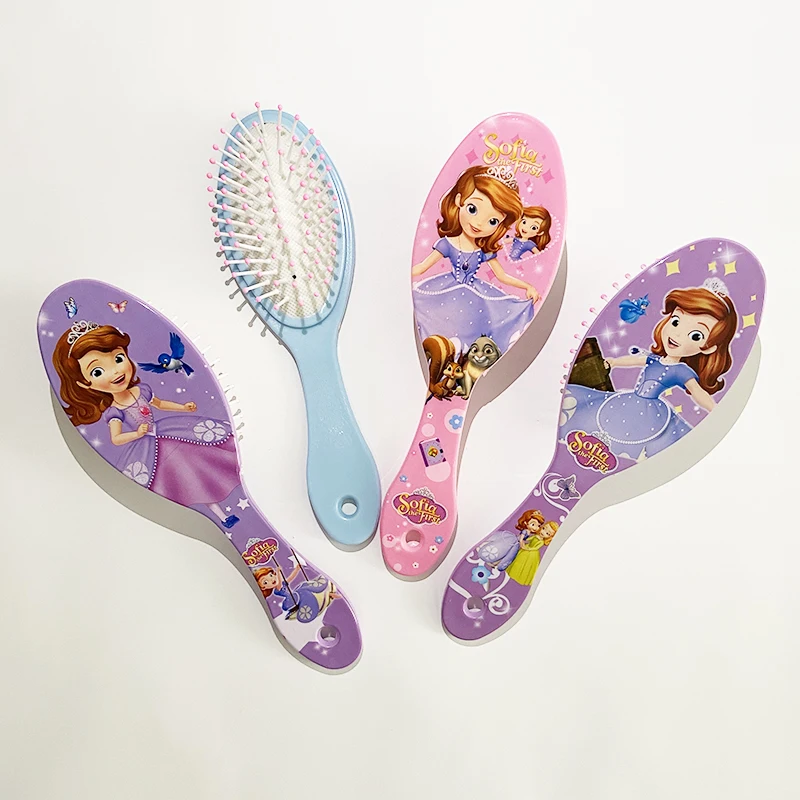 Расческа для девочек Disney Frozen София принцесса Минни маленький пони милая